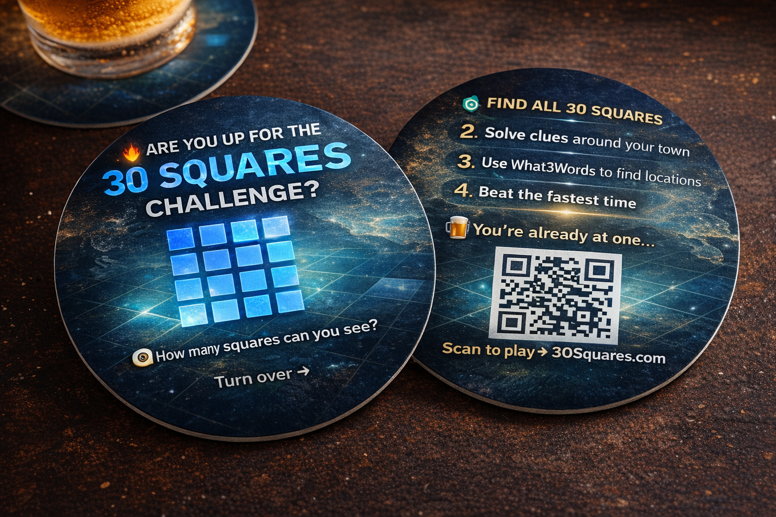 Beer Mats (Pack 100)