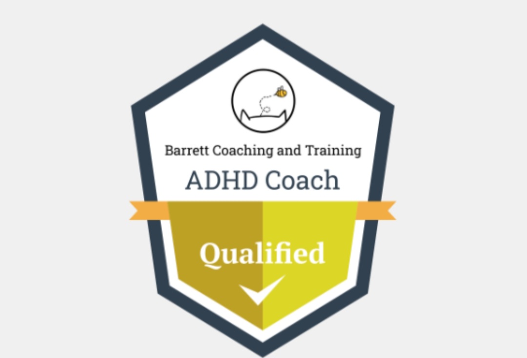 ADHD coaching qualification badge