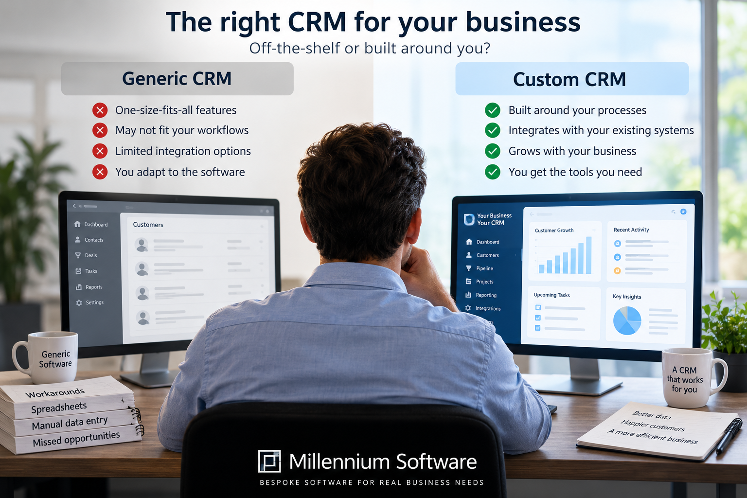 When Does Your Business Need a Custom CRM Instead of a Generic One?