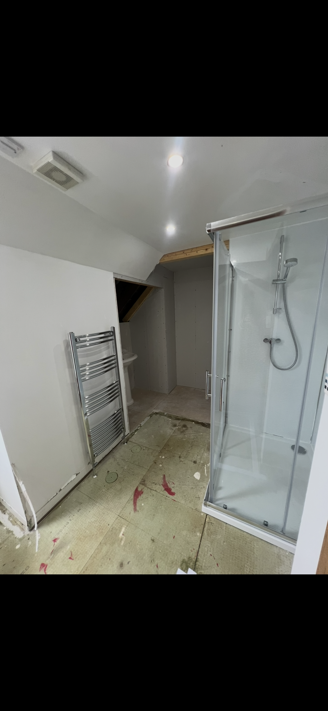 Bathroom Transformation before