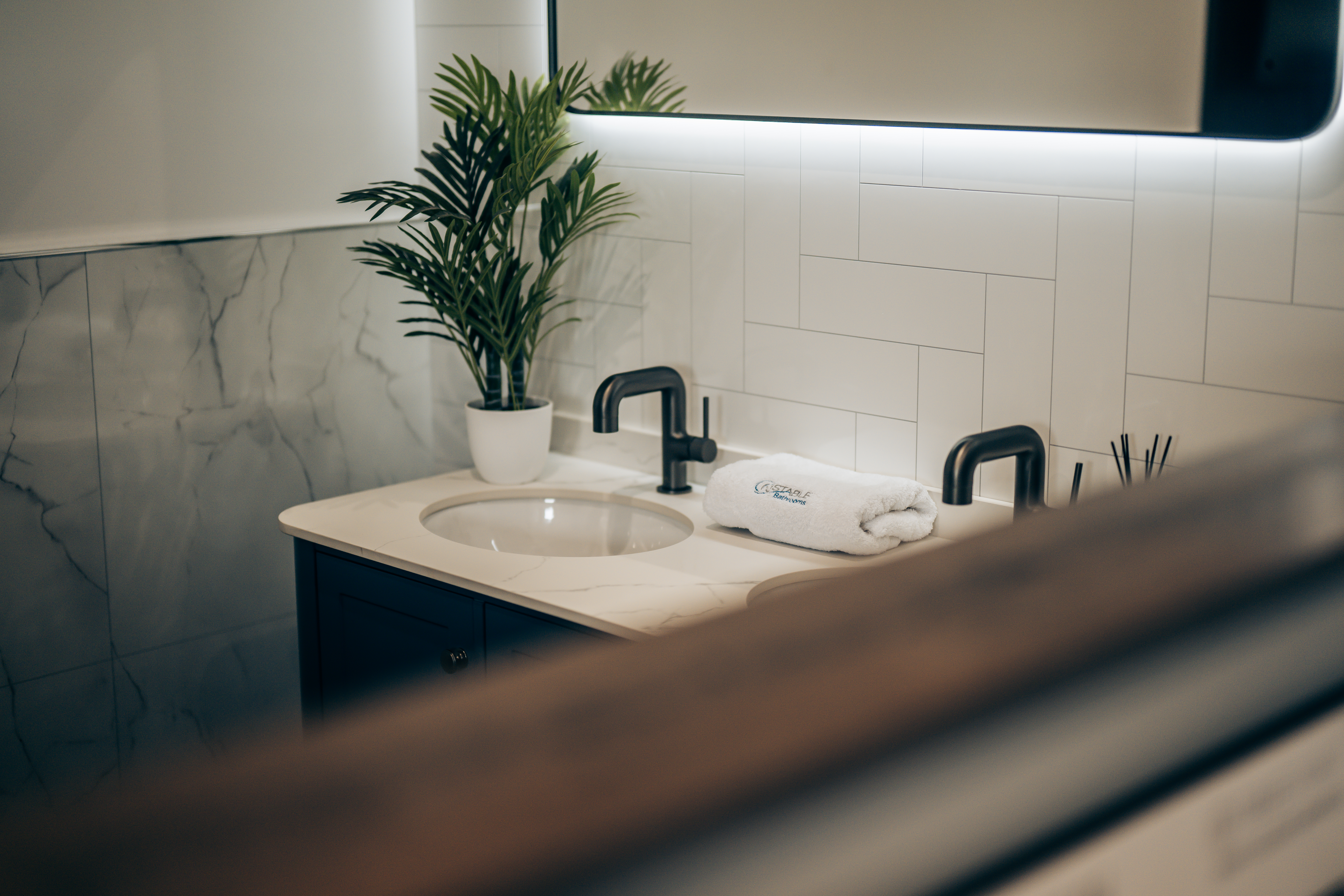 Stable Kitchens bathroom showroom display